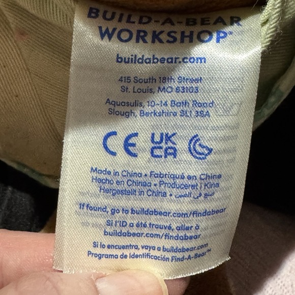 Build A Bear Animal Crossing New Horizons Tom Nook Stuffed Plush - Picture 10 of 10